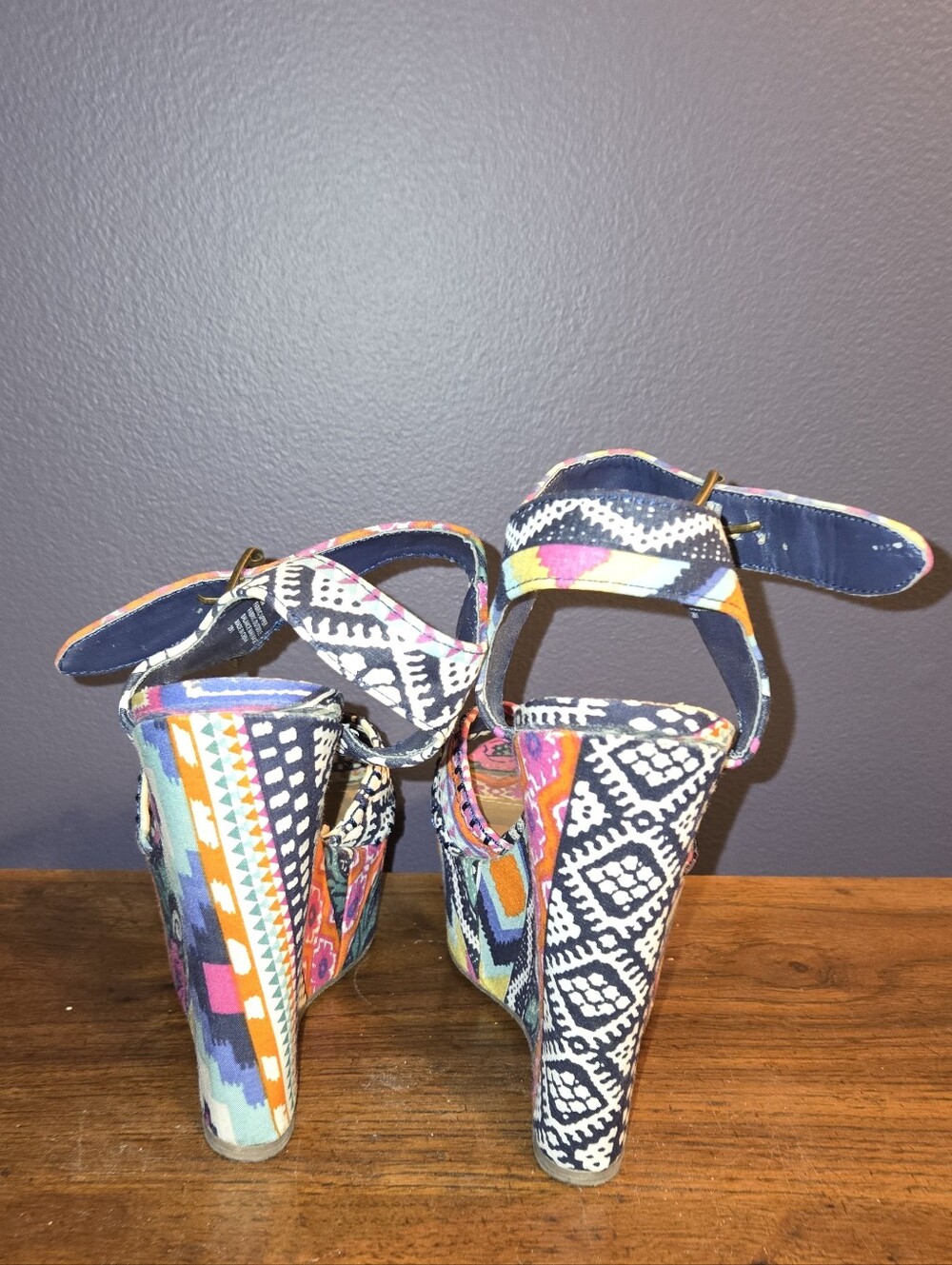 Steve Madden Winonna Wedges Women's Size 7.5 - Picture 7 of 14
